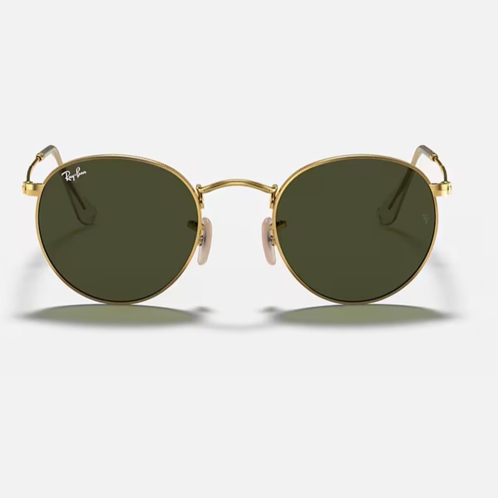 Ray-Ban round metal glasses